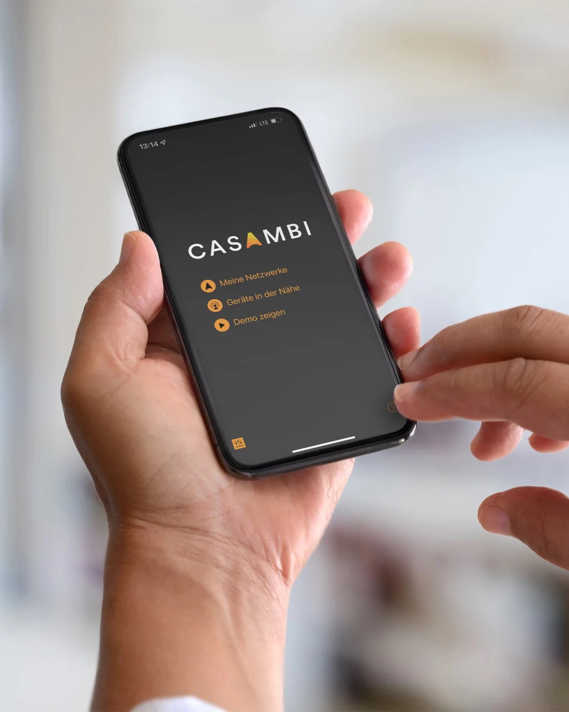Casambi app control at your fingertips